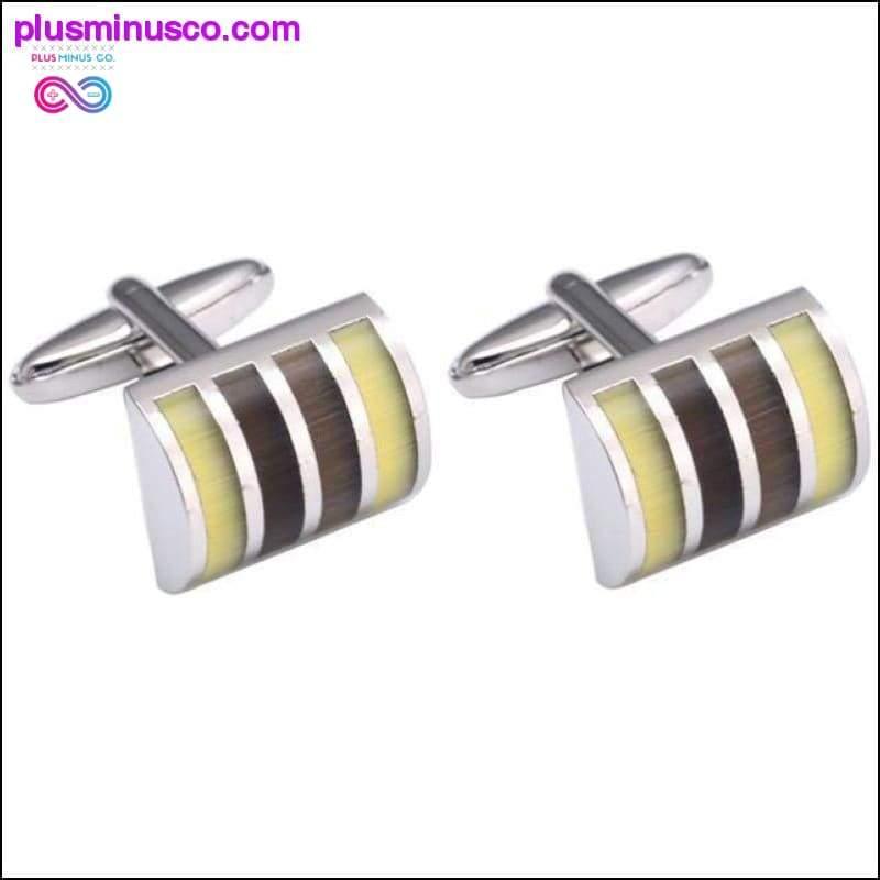 High End Cats Eye Cuff-links  - Perfect Gifts for Wedding - plusminusco.com
