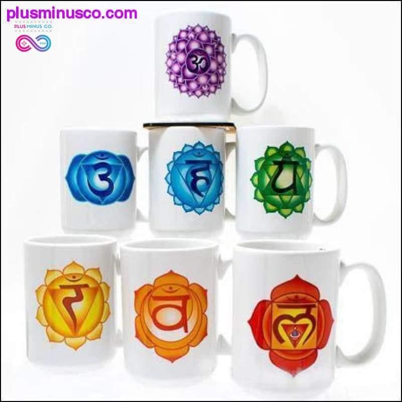 Seven Chakra Mugs - plusminusco.com