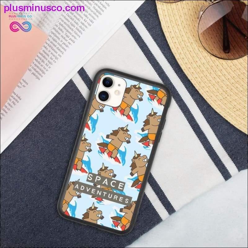 Unicorn iPhone case 100% Biodegradable Natural Eco Phone - plusminusco.com