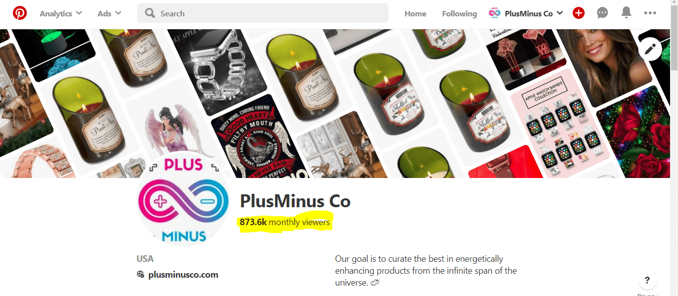 Холст из 5 панелей #plusminusco.com - plusminusco.com