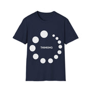 М'яка футболка унісекс Thinking or Overthinking - plusminusco.com