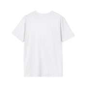 レトロビーチサマーバイブ夕日とヤシの木ユニセックスソフトスタイルTシャツ - plusminusco.com