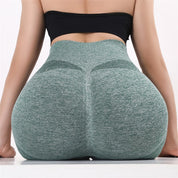 Kvinder Yoga Shorts Højtaljet træningsshorts Fitness Yoga Lift Butt Fitness Dame Yoga Gym Løbe Shorts Sportstøj