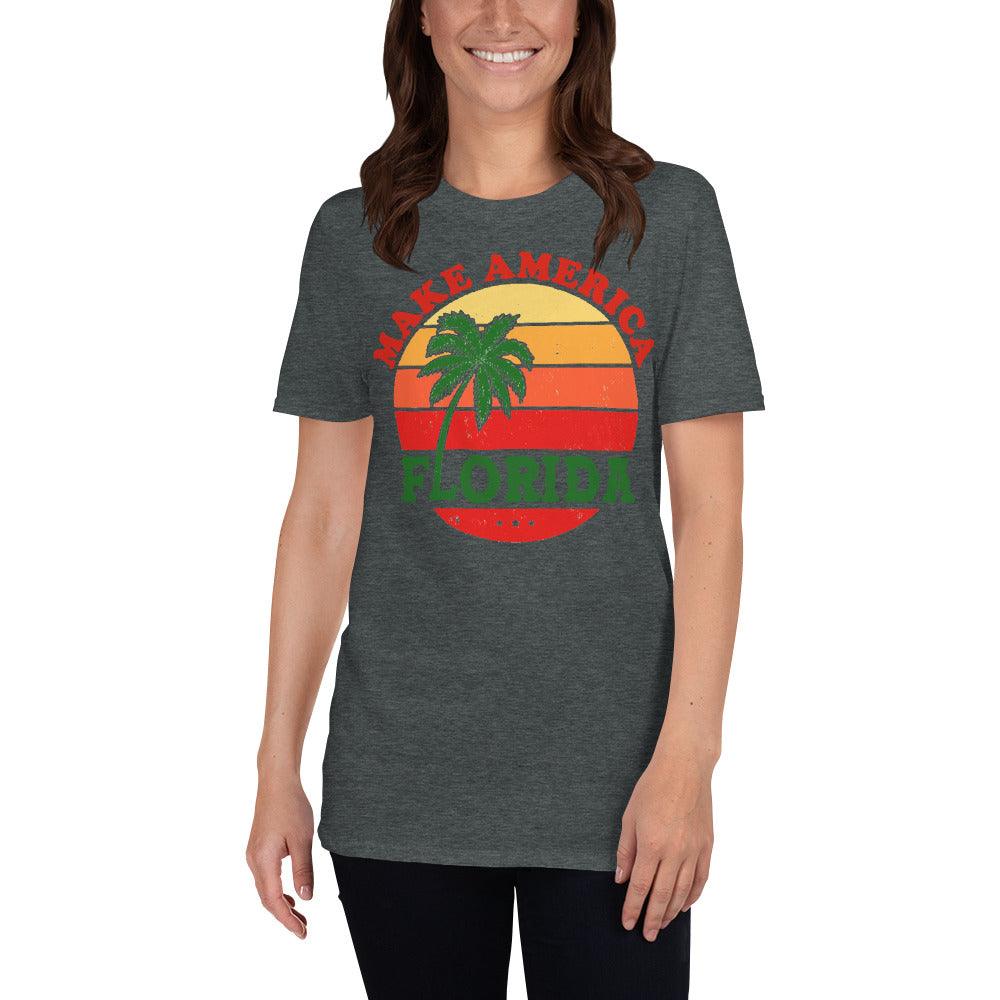 Vyrobte si unisexové tričko Amerika florida - plusminusco.com