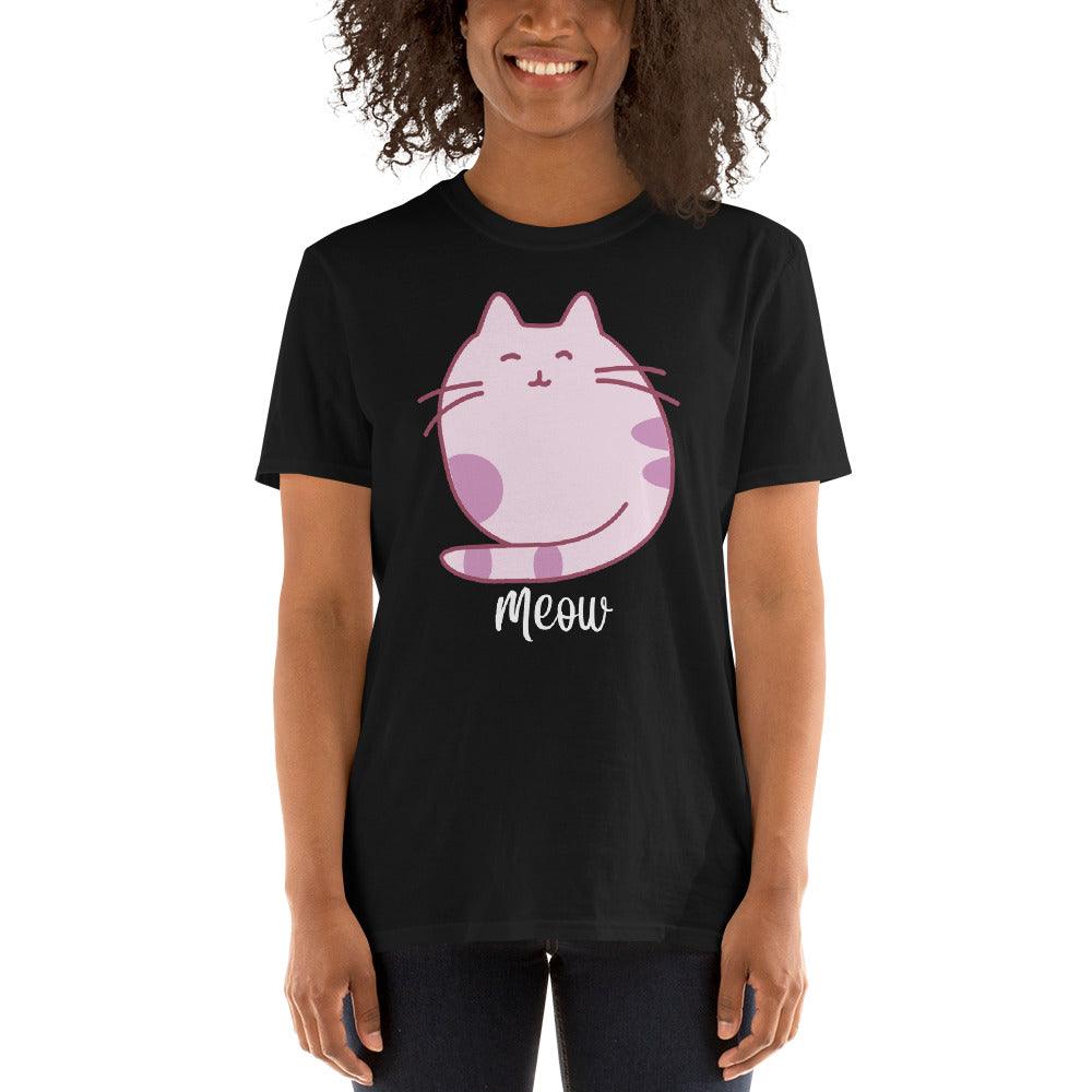Meow Cat lover  Unisex T-Shirt - plusminusco.com