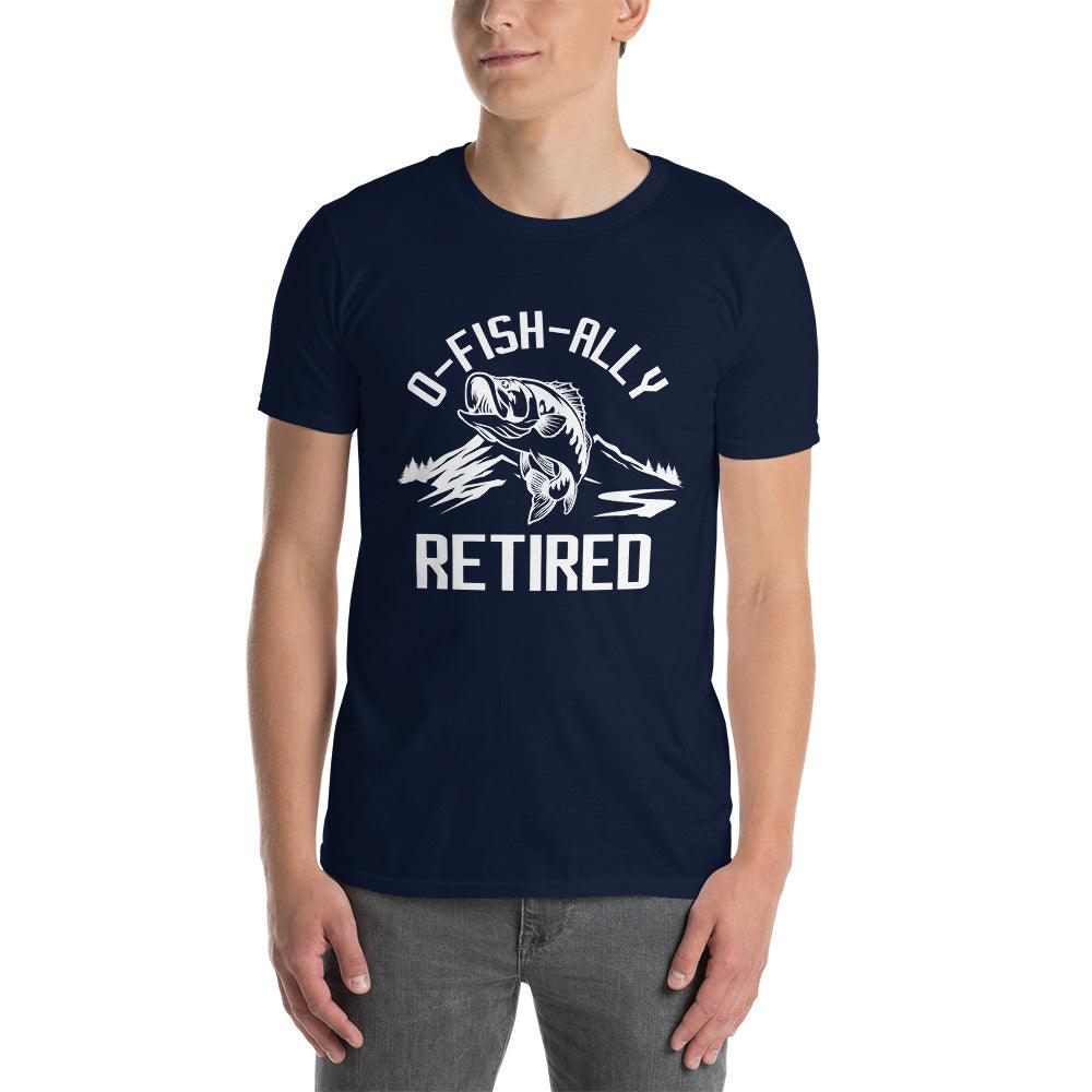 offisielt pensjonert, offisielt den beste pappa-t-skjorten noensinne - plusminusco.com