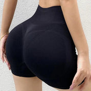 Women Yoga Shorts High Waist Workout Shorts Fitness Yoga Lift Butt Fitness Ladies Yoga Gym Running Short Pants Sportswear - plusminusco.com