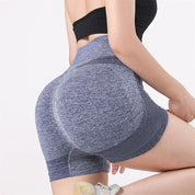 Women Yoga Shorts High Waist Workout Shorts Fitness Yoga Lift Butt Fitness Ladies Yoga Gym Running Short Pants Sportswear - plusminusco.com