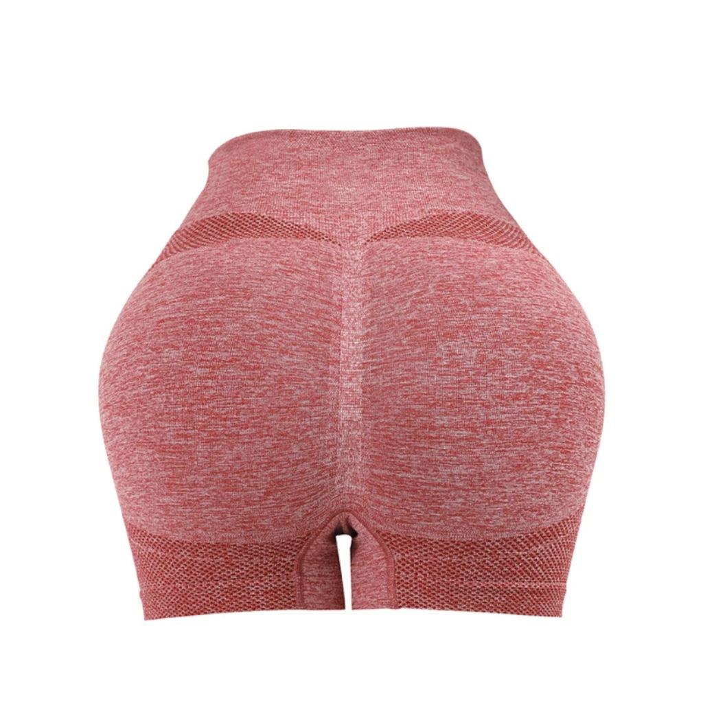 Women Yoga Shorts High Waist Workout Shorts Fitness Yoga Lift Butt Fitness Ladies Yoga Gym Running Short Pants Sportswear - plusminusco.com
