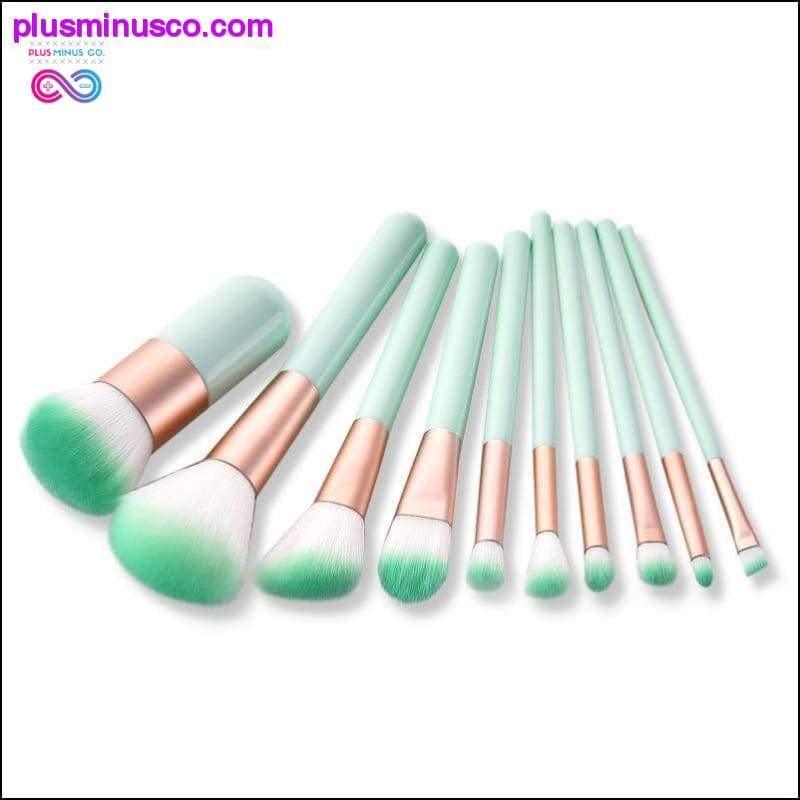 Viele Make-up-Pinsel-Werkzeuge für Gesicht, Lidschatten, Grundierung – plusminusco.com
