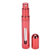 12 ml Bärbara parfymbehållare för kosmetika Mini Aluminium Reseparfym Atomizer Självpumpad påfyllningsbar dispenser Sprayflaskor - plusminusco.com