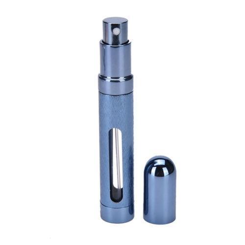 12 ml bærbare parfymebeholdere for kosmetikk Mini aluminium reiseparfymeforstøver Selvpumpende påfyllbar dispenser sprayflasker - plusminusco.com