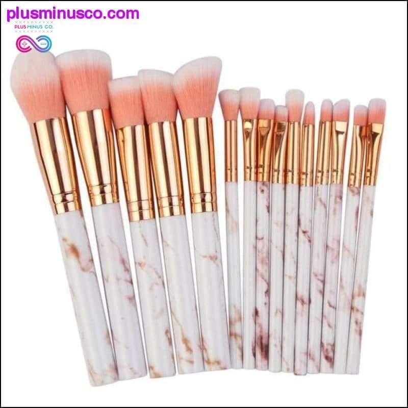 15 stk Makeup Multi-funksjonelle kosmetiske børster Verktøysett - plusminusco.com