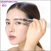 2 IN 1 Lady Epilators Electric Eyebrow Trimmer USB - plusminusco.com