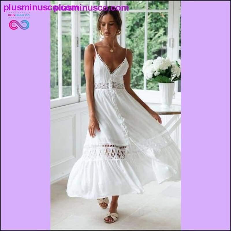 Backless Tunic Beach Dress Bikini Long Dress Print - plusminusco.com