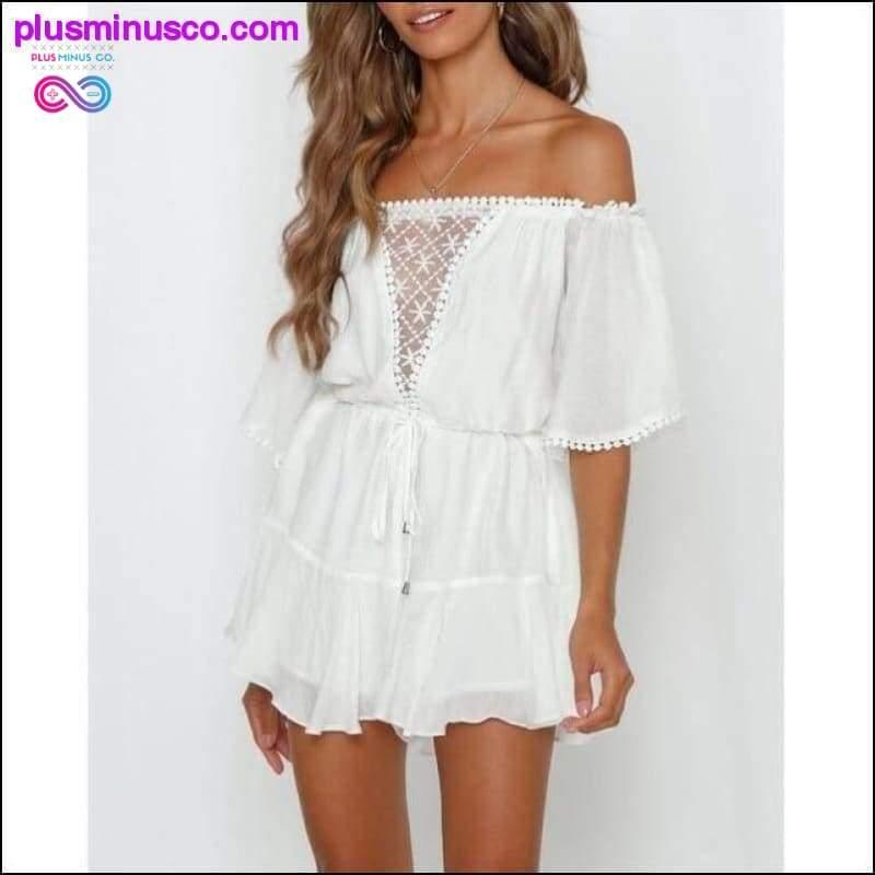 Backless Tunic Beach Dress Bikini Long Dress Print - plusminusco.com