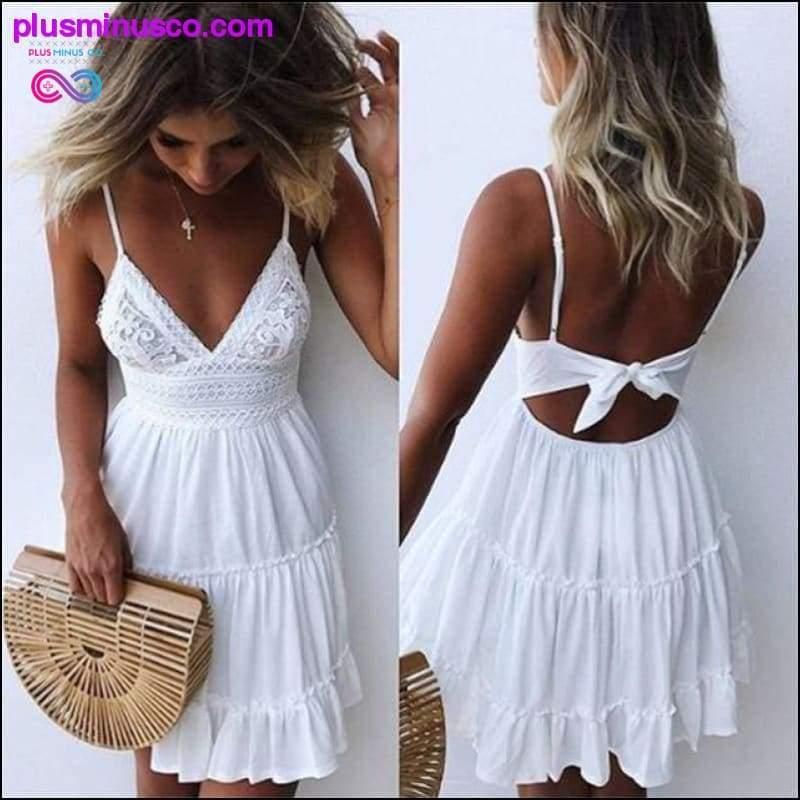 Backless Tunic Beach Dress Bikini Long Dress Print - plusminusco.com