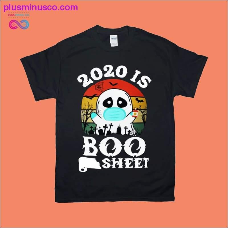 2020 é Boo Sheet Camisetas - plusminusco.com