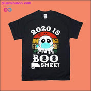 2020. gads ir Boo Sheet T-krekli — plusminusco.com