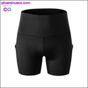 Най-новите дамски къси панталони за йога от 2020 г. Push Up Fitness Short Legging – plusminusco.com