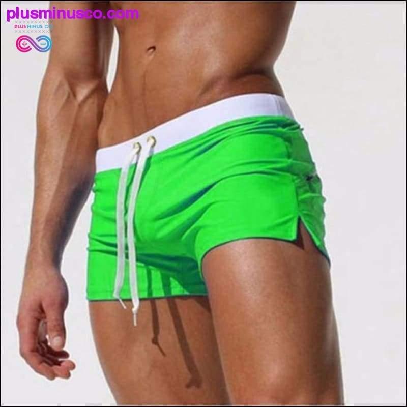 Nove kopalke 2021, moške, seksi kopalne hlače, hlačke za plažo - plusminusco.com