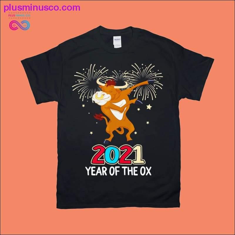2021 Year of the OX T-skjorter - plusminusco.com