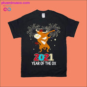 2021 Year of the OX stuttermabolir - plusminusco.com