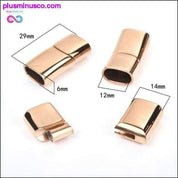 2pcs Stainless Steel Magnetic Clasps Charms Connector Buckle - plusminusco.com