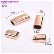 2pcs Stainless Steel Magnetic Clasps Charms Connector Buckle - plusminusco.com