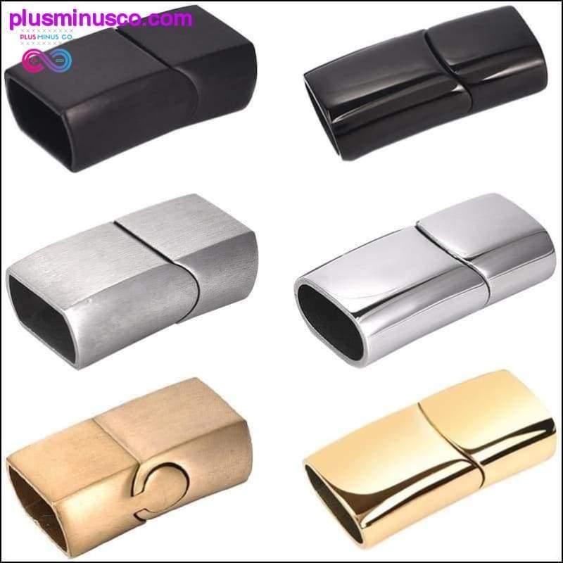 2pcs Stainless Steel Magnetic Clasps Charms Connector Buckle - plusminusco.com
