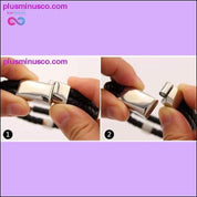 2pcs Stainless Steel Magnetic Clasps Charms Connector Buckle - plusminusco.com