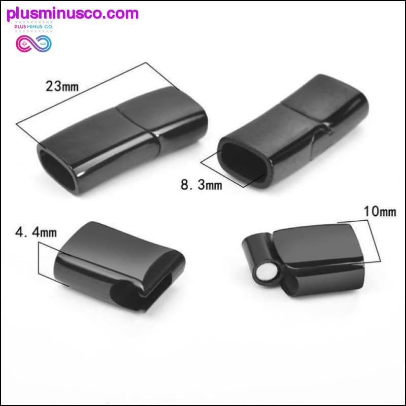 2pcs Stainless Steel Magnetic Clasps Charms Connector Buckle - plusminusco.com
