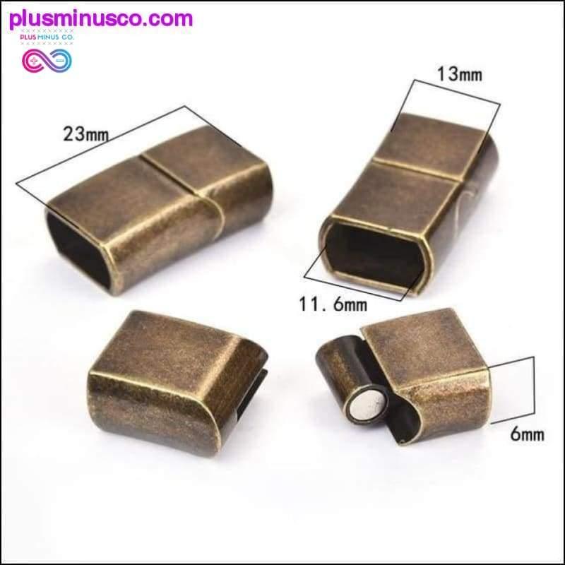 2pcs Stainless Steel Magnetic Clasps Charms Connector Buckle - plusminusco.com