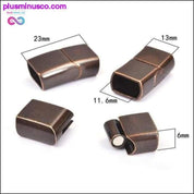 2pcs Stainless Steel Magnetic Clasps Charms Connector Buckle - plusminusco.com