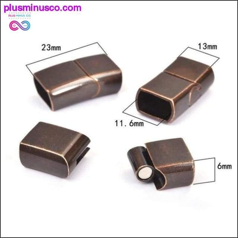 2pcs Stainless Steel Magnetic Clasps Charms Connector Buckle - plusminusco.com