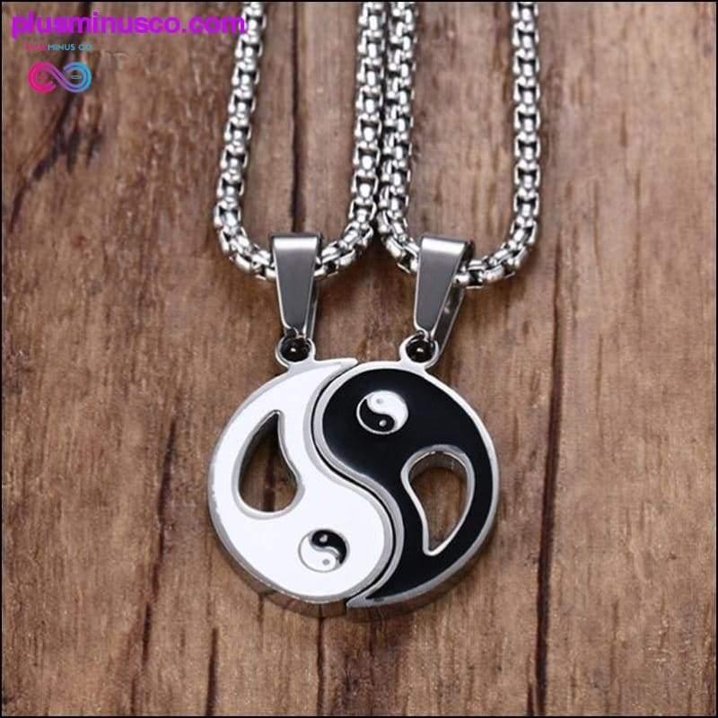 2pcs Yin Yang Necklace for Couples and BFF - plusminusco.com