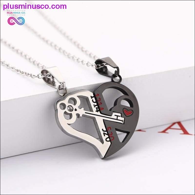 2 szt. = 1 zestaw biżuterii dla zakochanych Biżuteria yin yang w Europie i Ameryce - plusminusco.com