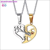 2Pcs=1sets Of Lovers Jewelry European And American Fashion - plusminusco.com
