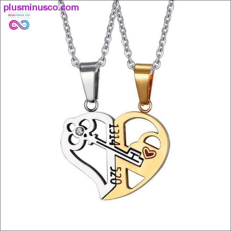 2Pcs=1set of Lovers Jewelry Европейска и американска мода ин ян бижута - plusminusco.com