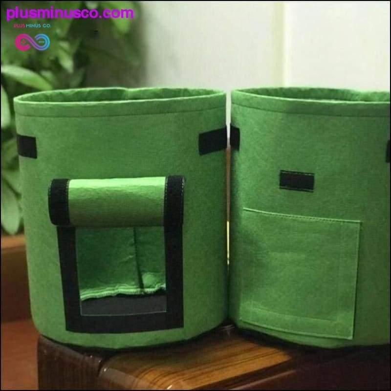 3 size Plant Grow Bags home garden Potato pot greenhouse - plusminusco.com