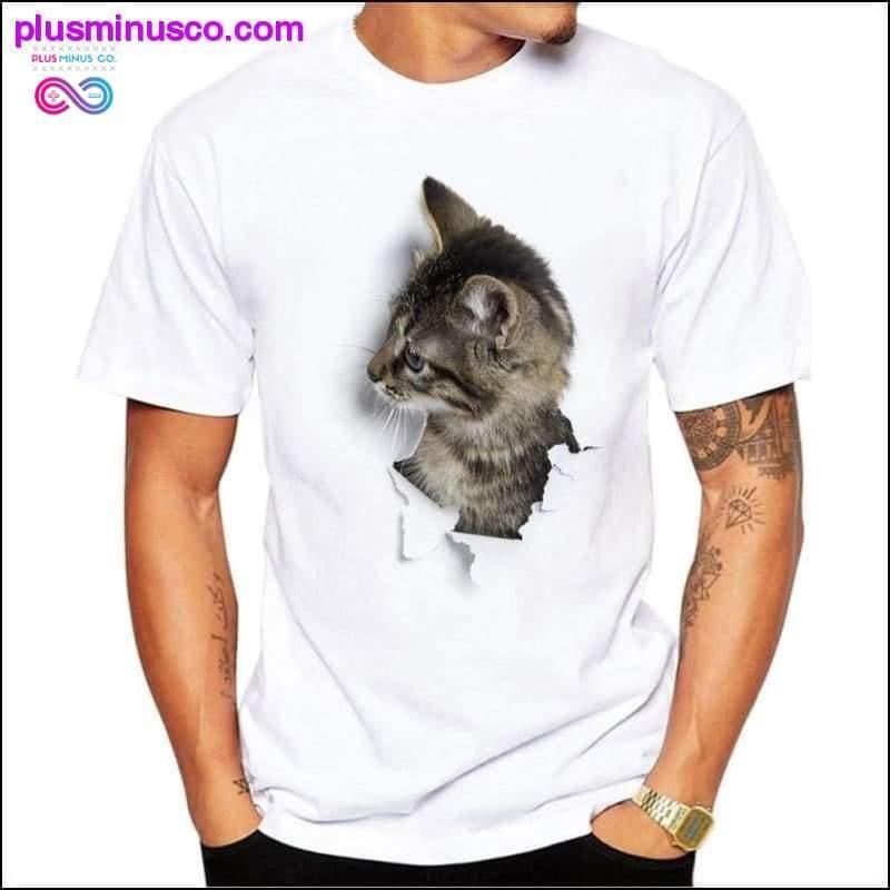 Μπλουζάκια 3D Cute Cat - plusminusco.com
