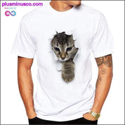 3D かわいい猫 T シャツ - plusminusco.com