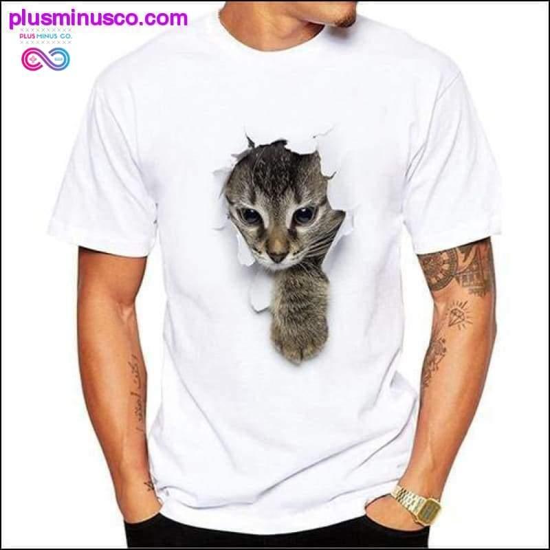 3D aranyos macska pólók - plusminusco.com