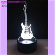3D ηλεκτρική μουσική κιθάρα LED Illusion Lamp - plusminusco.com