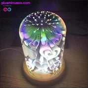 3D Magic Night Light laualamp LED USB uuenduslik - plusminusco.com