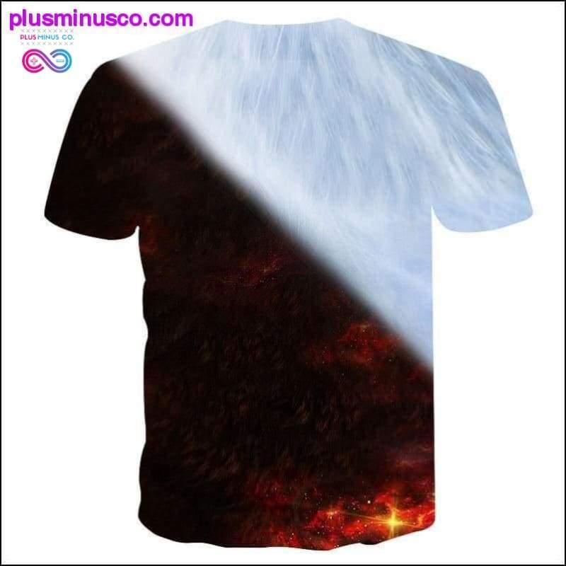 Унисекс тениска с 3D печат - plusminusco.com