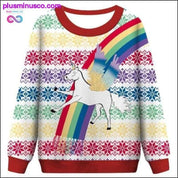 3D drukāts ikdienas džemperis ar garām piedurknēm ar apkaklīti vietnē - plusminusco.com