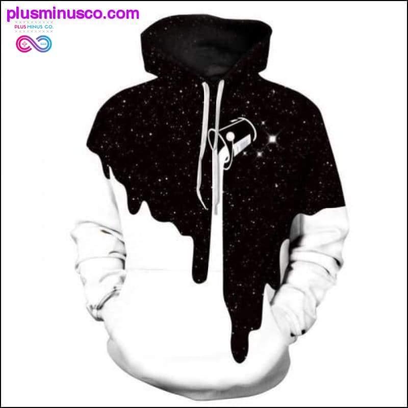 3D Printed Hoodies/Sweatshirts, Unisex High Quality - plusminusco.com