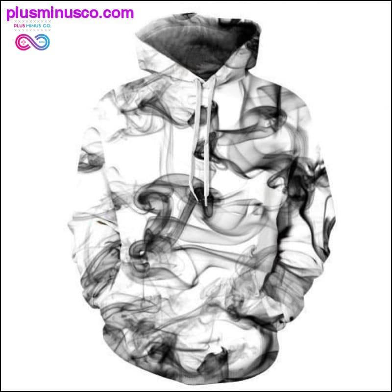 3D-printede hættetrøjer/sweatshirts, Unisex høj kvalitet - plusminusco.com
