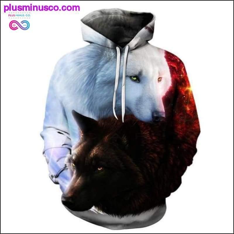 3D Printed Hoodies/Sweatshirts, Unisex High Quality - plusminusco.com